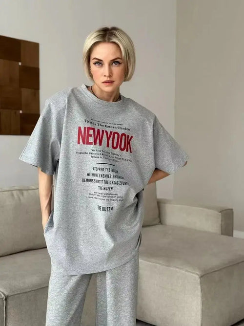 T-shirt à manches courtes oversize