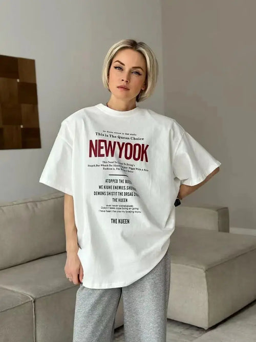 T-shirt à manches courtes oversize
