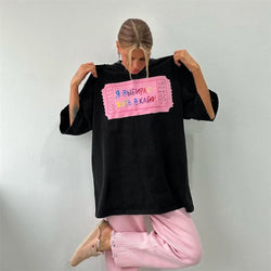 T-shirt graphique à manches courtes et col rond