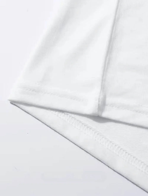 T-shirt imprimé surdimensionné