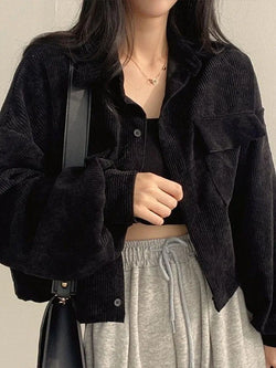 Veste courte à manches longues