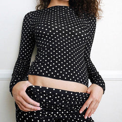 T-shirt décontracté à manches longues